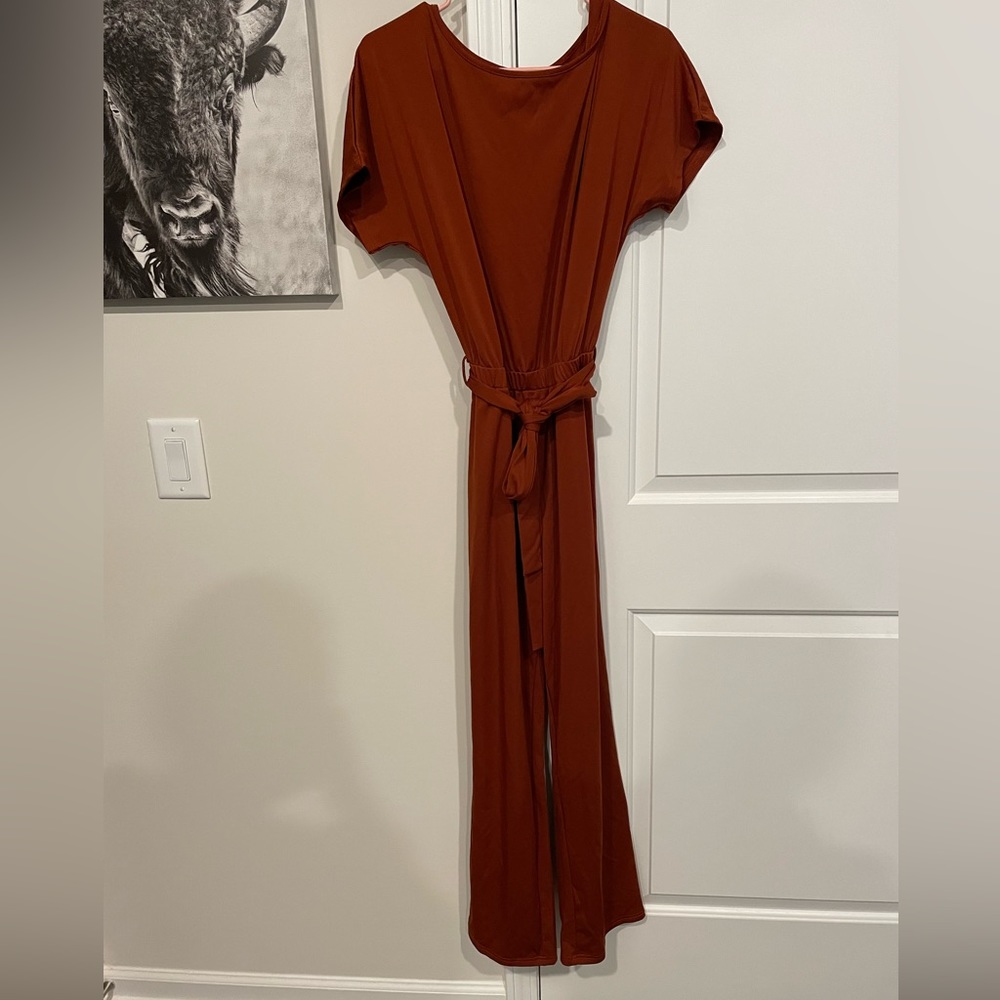 Women’s Jumpsuit with waist tie